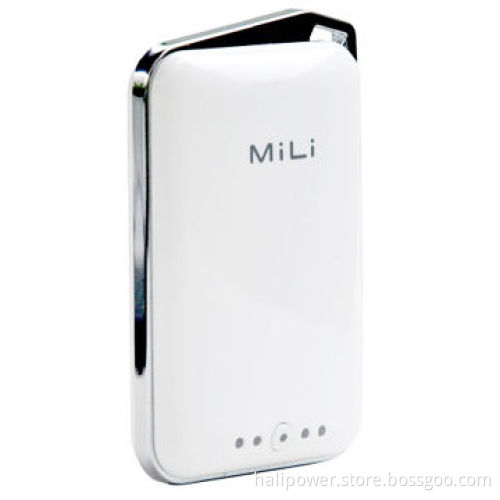 MiLi Crystal plus battery charger for smartphone, with-in micro USB cable